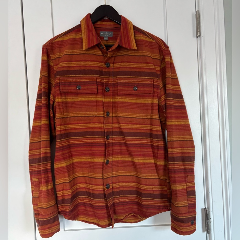 L.L. Bean Men’s Signature 1933 Chamois Cloth Shirt/Jac